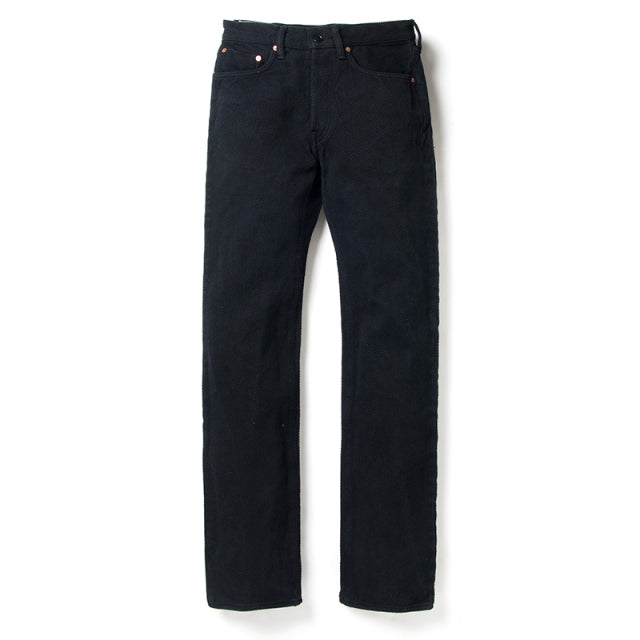 京黒紋付染刺し子ジーンズ【1877】