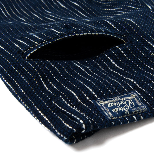 RAIN刺し子トラウザーズ【1884】BIGサイズ