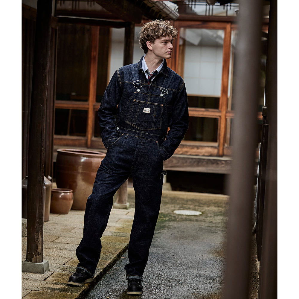 GL3デニムオーバーオール【D1911】BIGサイズ