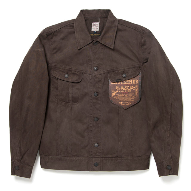 奄美泥染EASTERNERジャケット【4545-DORO】