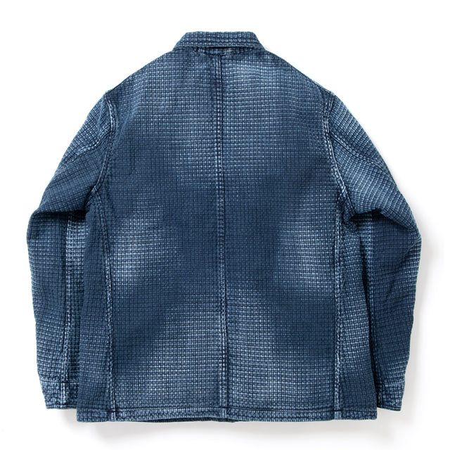 USEDインディゴ刺し子ジャケット【4569U】