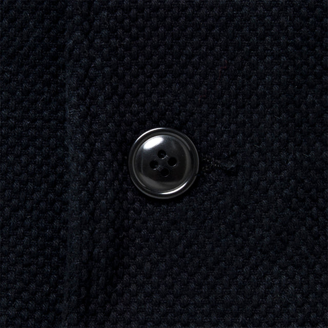 京黒紋付染刺し子ジャケット【4572】