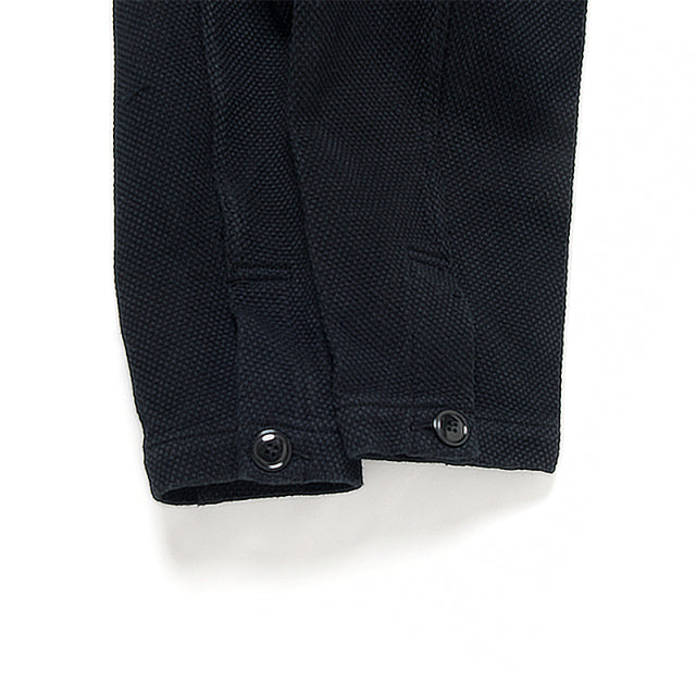 京黒紋付染刺し子ジャケット【4572】