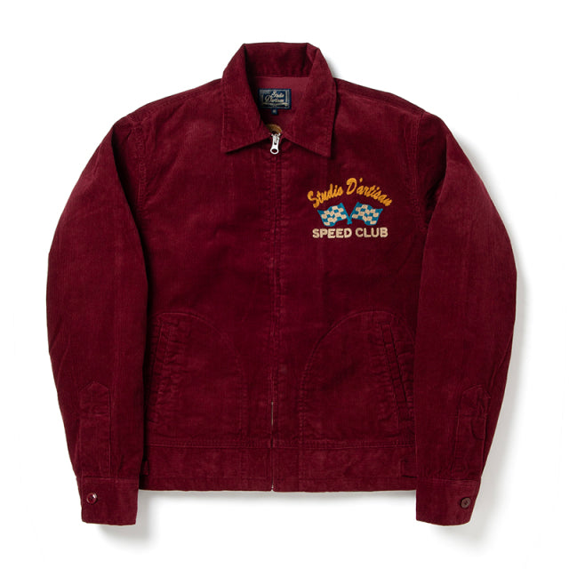 刺繍コーデュロイジャケット【4584】