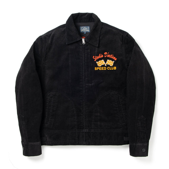 刺繍コーデュロイジャケット【4584】