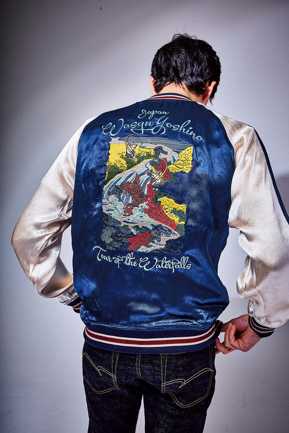 サテンスカジャン【4612】