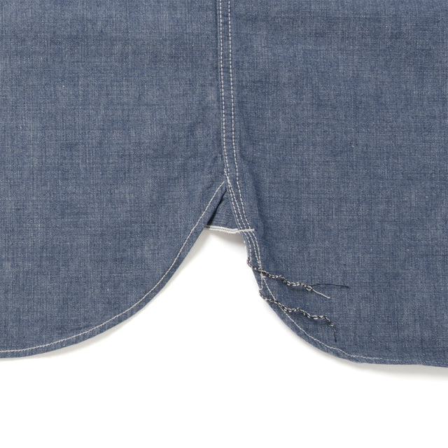 シャンブレー半袖ワークシャツ【5333A-S】