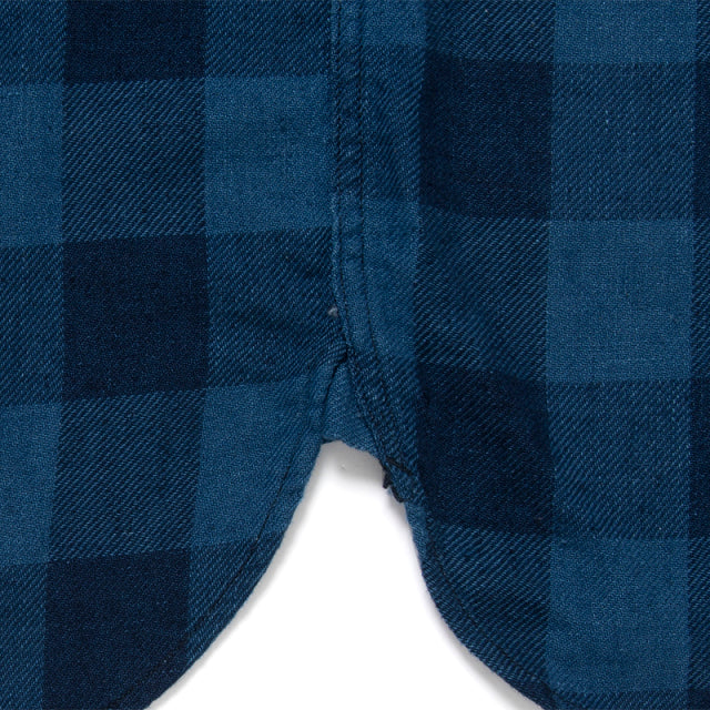 インディゴチェックシャツ【5674】