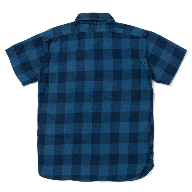 インディゴチェックシャツ【5674】