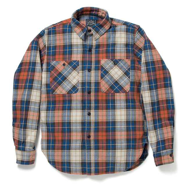 ヘヴィーネルチェックシャツ【5685】