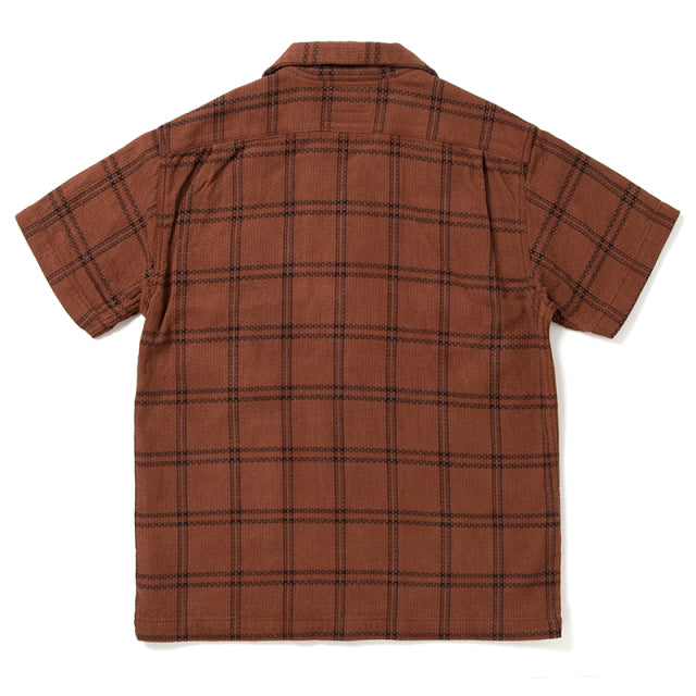 奄美泥染刺し子シャツ【5690】