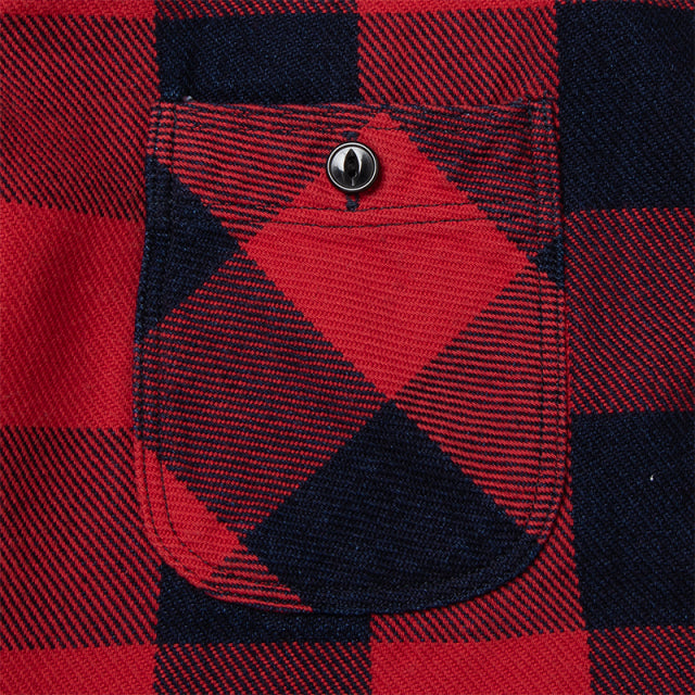 インディゴチェックシャツ【5703】