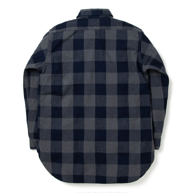 インディゴチェックシャツ【5703】