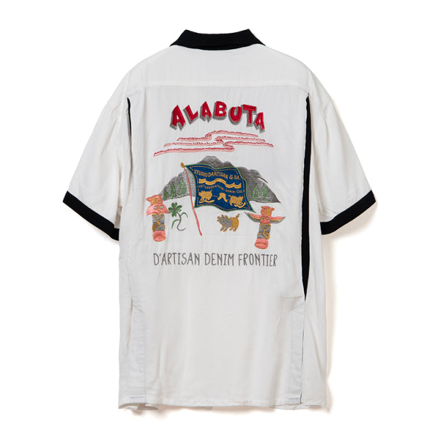 刺繍ボーリングシャツ【5710】