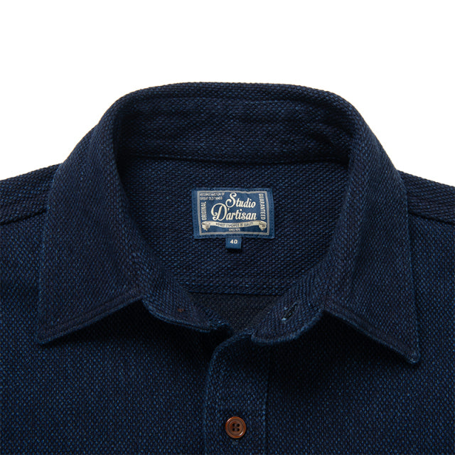 ヘビーウェイト刺し子シャツ【5713】