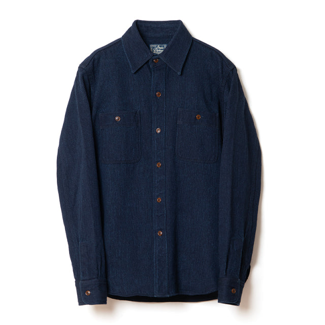 ヘビーウェイト刺し子シャツ【5713】