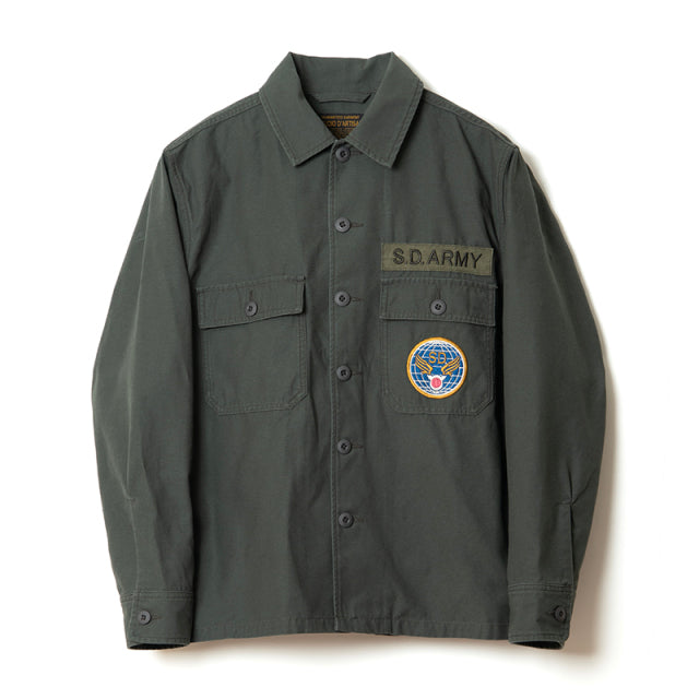 ミリタリーシャツジャケット【5716】