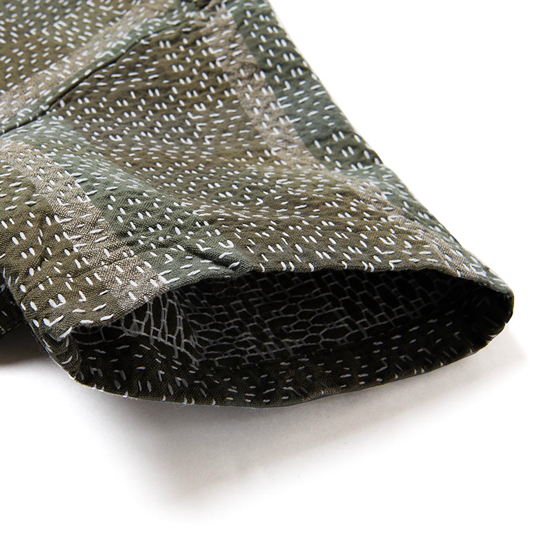 NORAGI ARMY SASHIKO 半袖シャツ【5719】