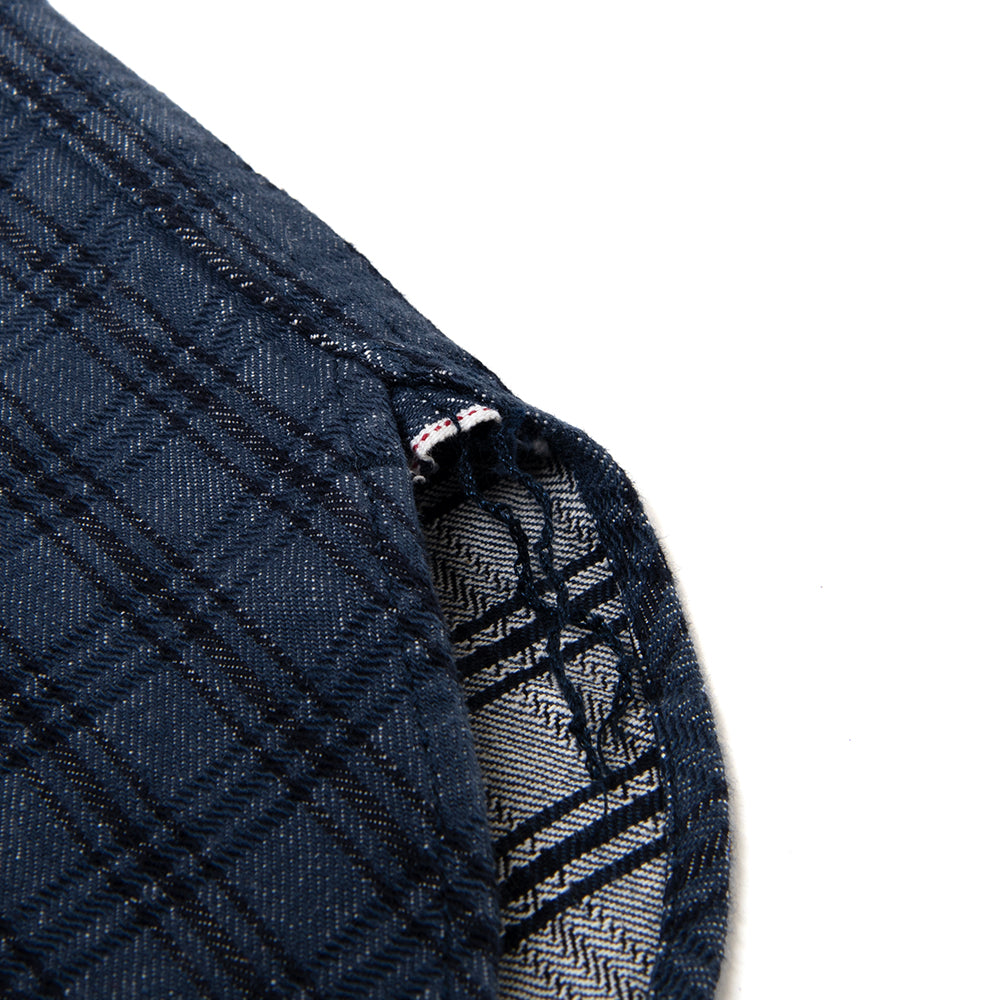 13ozジャガードチェックシャツ【5734】