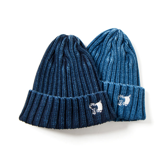 インディゴニットキャップ 【7481】