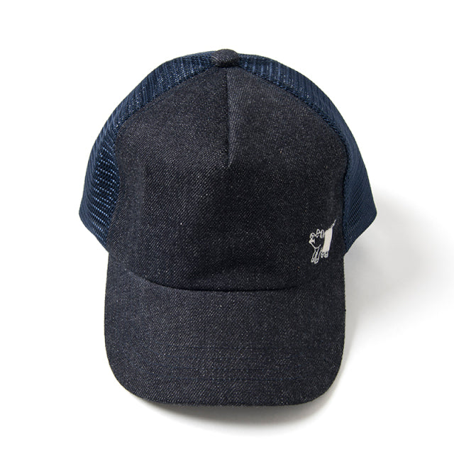 デニムメッシュキャップ【7551】