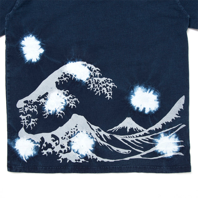 富士山絞りTシャツ【8056】