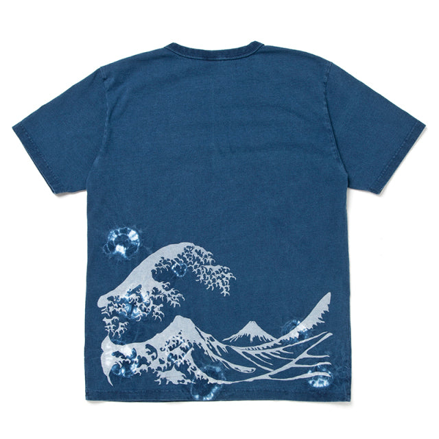 富士山絞りTシャツ【8056】