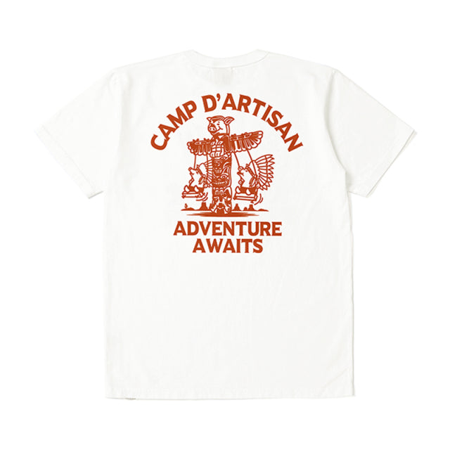 USAコットンプリントTシャツ【8066A】