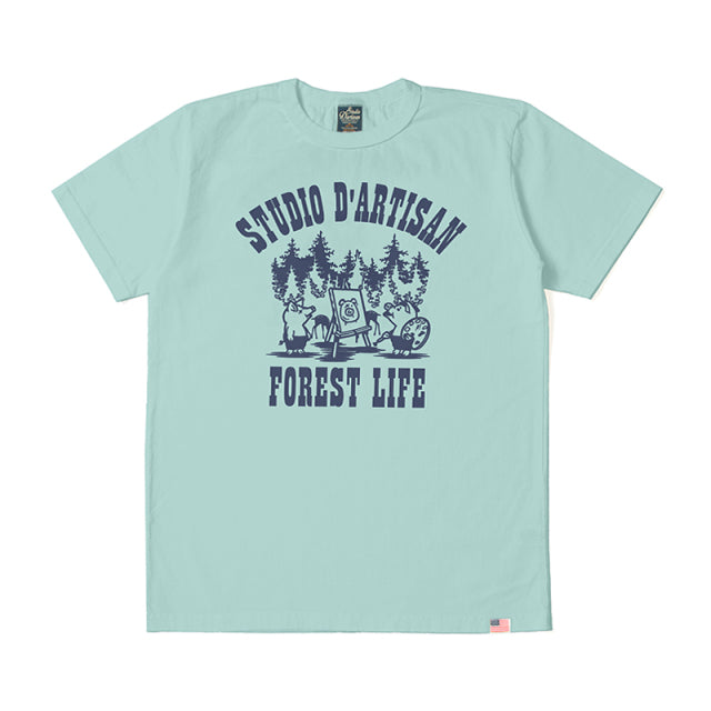 USAコットンプリントTシャツ【8066B】