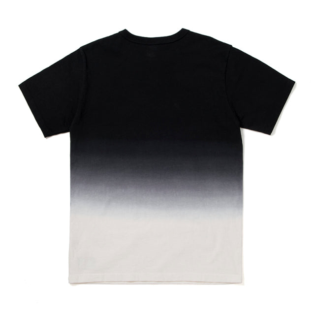 京黒紋付ぼかし染めTシャツ【8093】