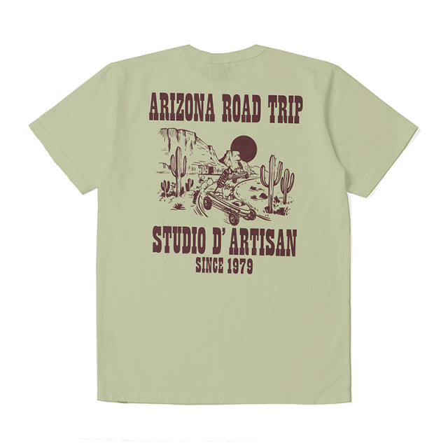 USAコットンプリントTシャツ【8105A】