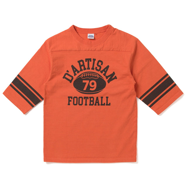 プリントフットボールTシャツ【8111】