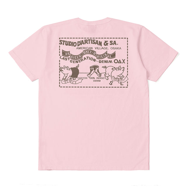 USAコットン定番プリントTシャツ【8119】