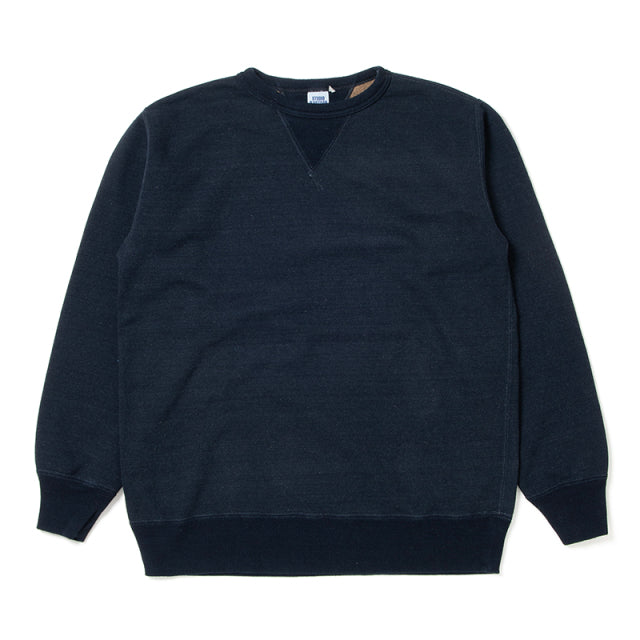 藍渋染めスウェット【8121】