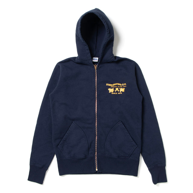 プリントZIPパーカー【8126】