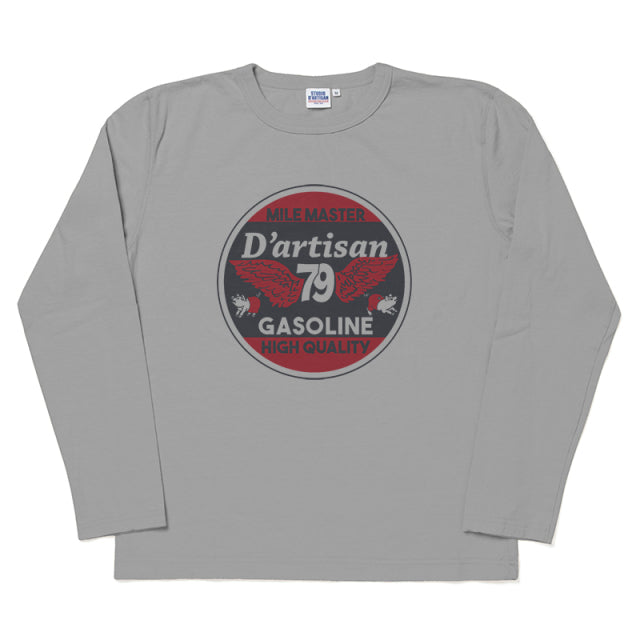 プリント長袖Tシャツ【8129A】