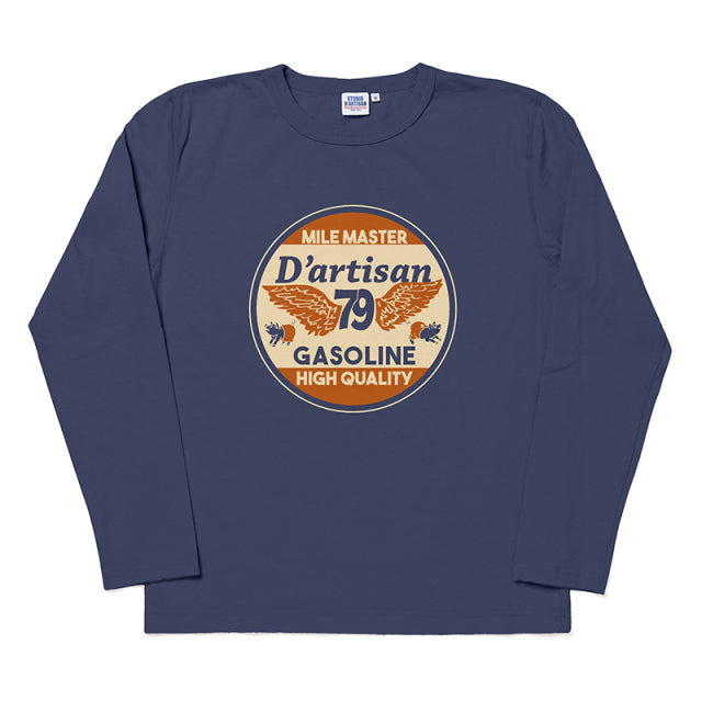 プリント長袖Tシャツ【8129A】