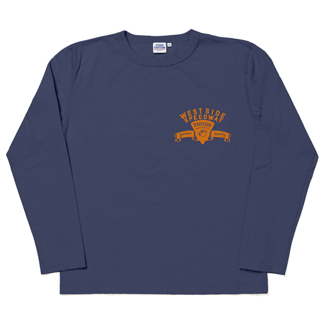 プリント長袖Tシャツ【8129B】