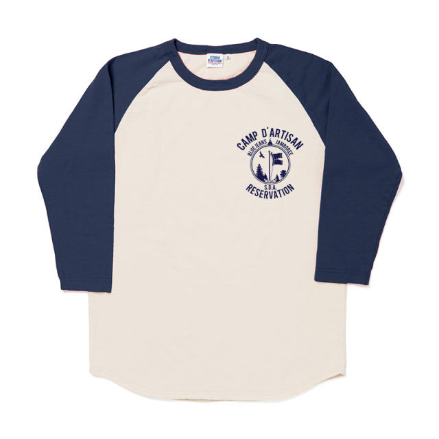 ラグラン7分袖Tシャツ【8130B】