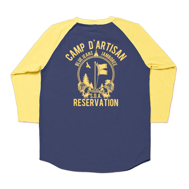 ラグラン7分袖Tシャツ【8130B】