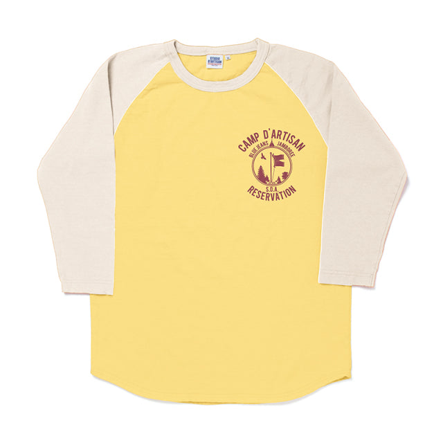 ラグラン7分袖Tシャツ【8130B】