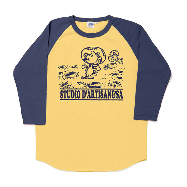 ラグラン7分袖Tシャツ【8138B】