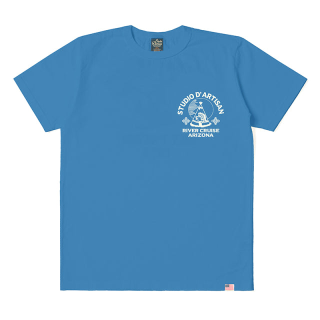 USAコットンプリントTシャツ【8142B】