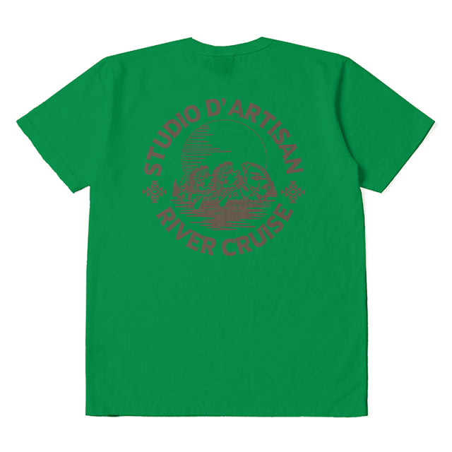 USAコットンプリントTシャツ【8142B】