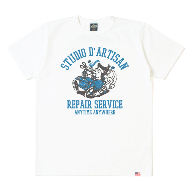 USAコットンプリントTシャツ【8143B】
