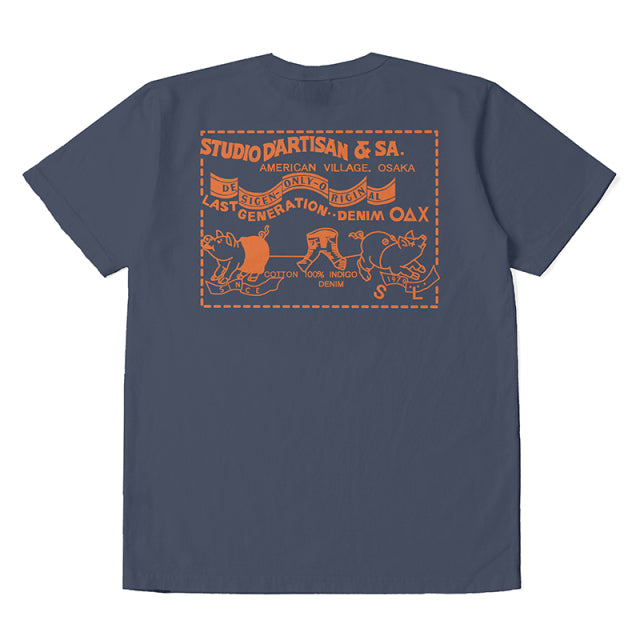 USAコットン定番プリントTシャツ【8145】