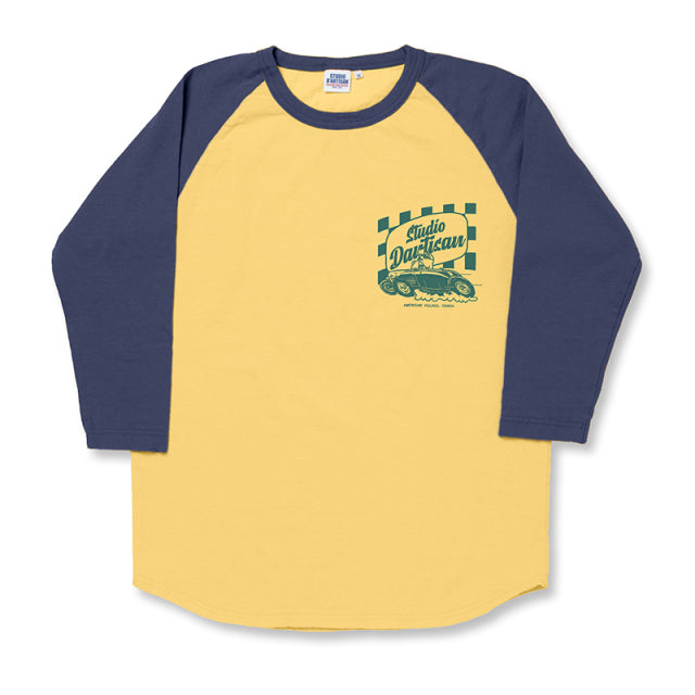 ラグラン7分袖Tシャツ【8151B】