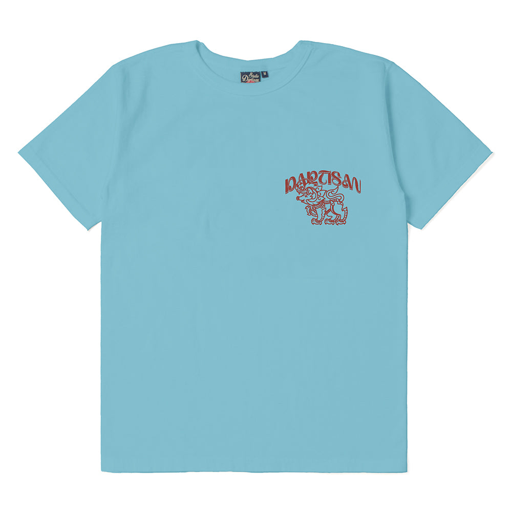 吊り編みプリントTシャツ【8179A】