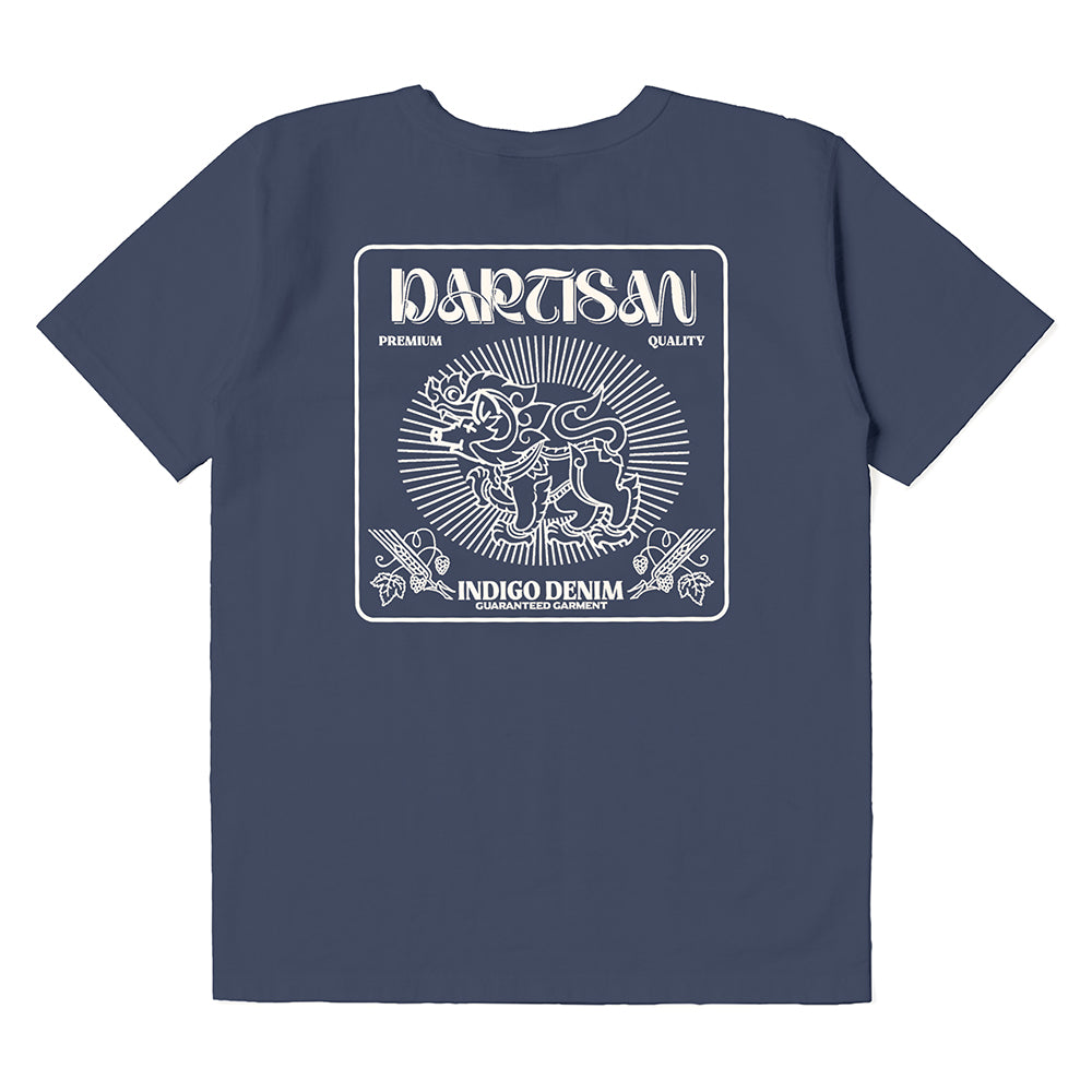 吊り編みプリントTシャツ【8179A】