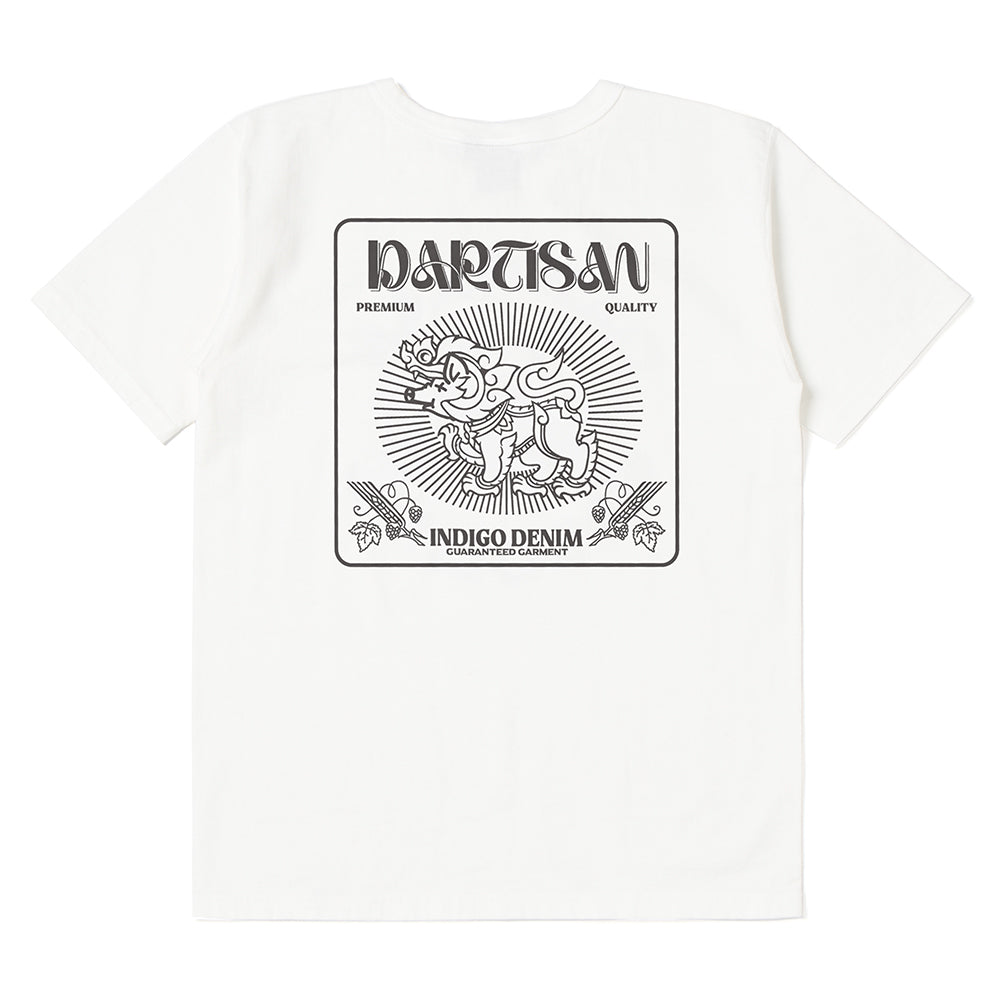 吊り編みプリントTシャツ【8179A】